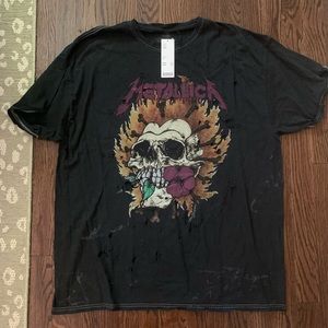 Distressed Metallica Tee